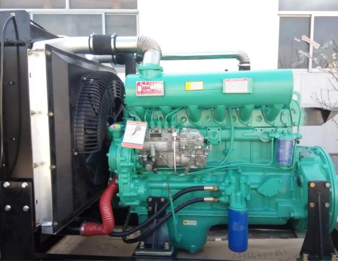 

110 кВт 137,5 кВА 150 л.с., 6 цилиндров R6105AZLD, китайские дизельные двигатели с водяным охлаждением, двигатели для дизельного генератора мощностью 100 кВт
