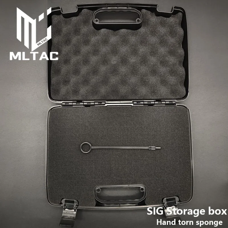 Tactical SI Storage Box Gloc G17 G18 G19 Kit Suitcase Hunting Box Security Airsoft Protable Outdoor Waterproof Tool Box