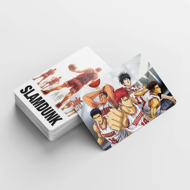 SLAM DUNK Lomo Card 1 confezione/92PCS 60PC Mini Card con 32 adesivi per PC collezione di Fan di Anime giapponesi Lomo Cards cartoline regalo fotografico