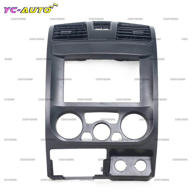 Air Vent Outlet Audio 2DIN Fascia Frame Adapter For Isuzu D-Max MU-X Chevrolet Colorado 9" Big Screen Dash Fitting Panel Frame