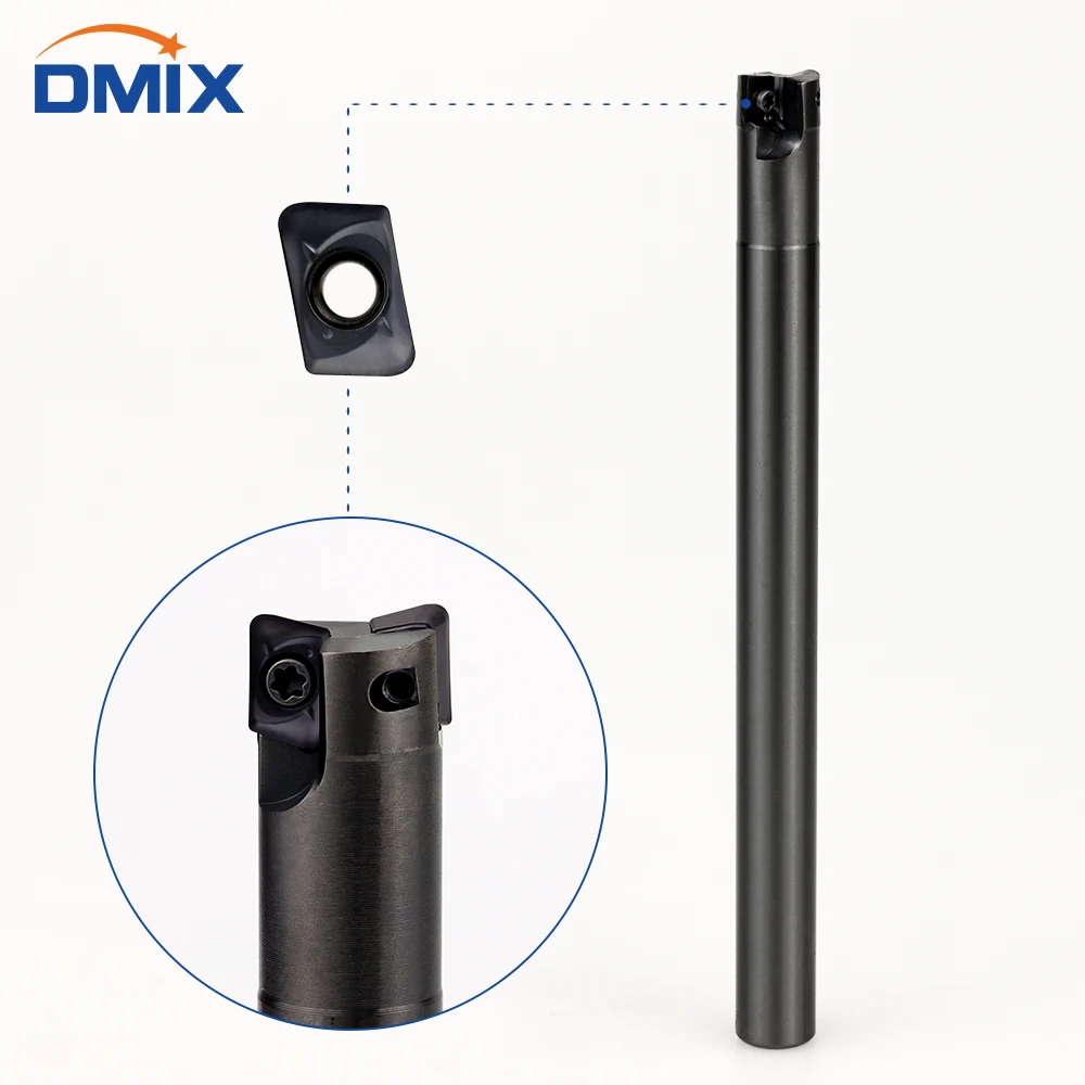 DMIX ASM07 Milling cutters for metal JDMT070204 JDMT070208 Carbide Insert Multi-flute edge diameter end mill lathe tool