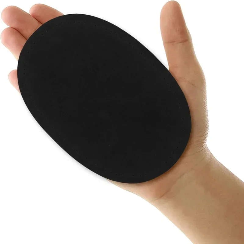 Suede Fabric Patch Iron-on Elbow Knee Patches DIY Jeans Shirt Sweaters Backpack Decoration Repair (18 x 11cm / 7.1 x 4.3 inch)