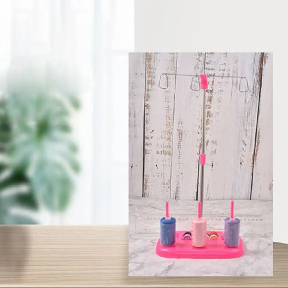 Machine Tools 3 Spool For Home Sewing Accessories Sewing Machine Thread Organizer Sewing Thread Holder Embroidery Wire Rack