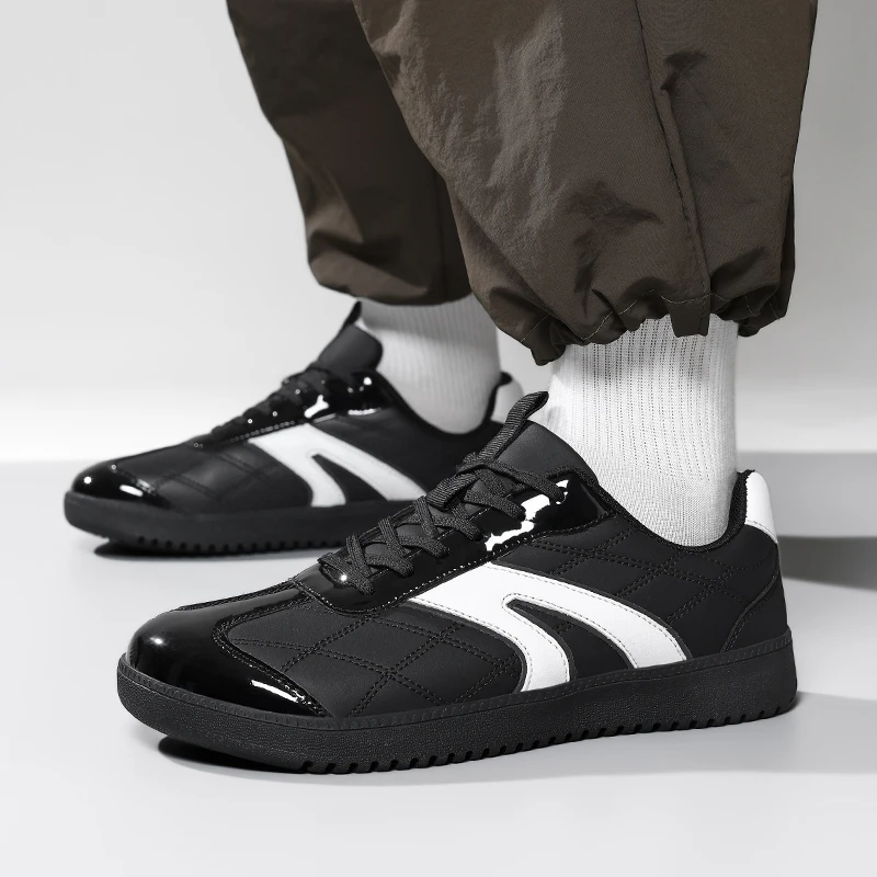 Autumn and Winter Men's Outdoor Casual Sports Shoes - Wide-Fit Shoes, Pu Leather Upper, Stylish and Versatile German Training Shoes, Unisex Walking Shoes, Rubber Soles with Good Grip, Suitable for Commuting, Mountain C