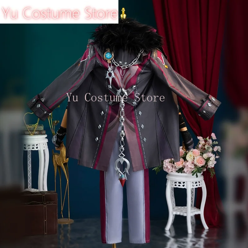 Yu Genshin Impact Sigewinne Wriothesley Men Cosplay Costume Cos Game Anime Party Uniform Hallowen Play Role Clothes Clothing