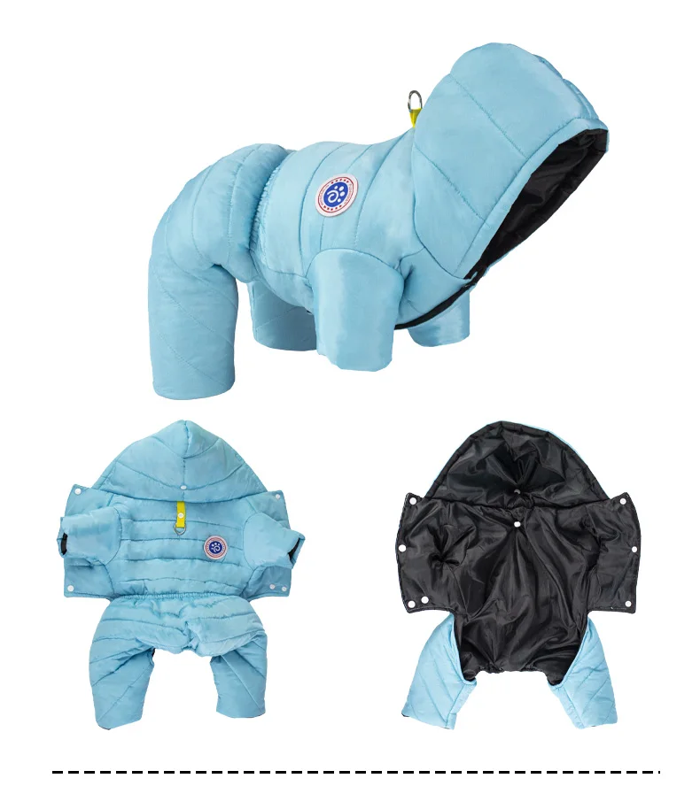 Wasserdichter Winter-Hundemantel, Haustierkleidung, Welpenkleidung, Weste, warme Hundekleidung, französische Bulldogge, Chihuahua, kleiner Hund, Ropa Para Perros – Detail 14