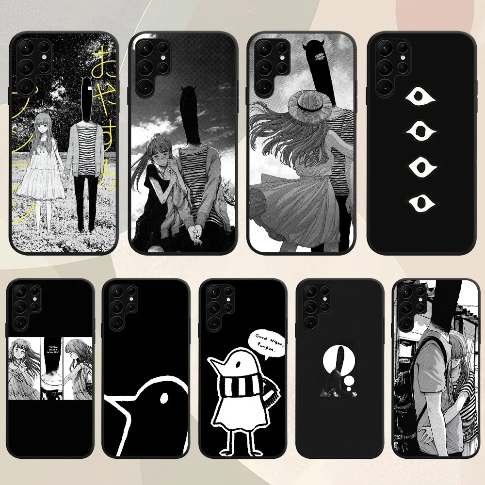 Comics Goodnight Punpun Phone Case For Samsung Galaxy A52 A72 A53 A70 A91 A80 A71 A73 S Shell