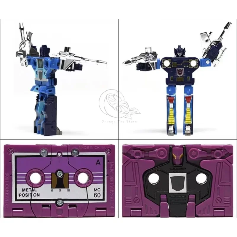 Em estoque transformadores brinquedos versão dos eua g1 84-86 ko ratbat e frenzy modelo robô coleção figura de ação brinquedo presente hobby