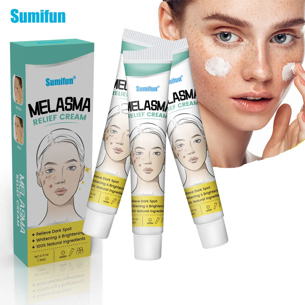 

1/2/3pcs Remove Chloasma Skin Whitening Cream Blemish Melasma Repair Ointment Fade Dark Spot Freckles Skin Tone Brighten Plaster