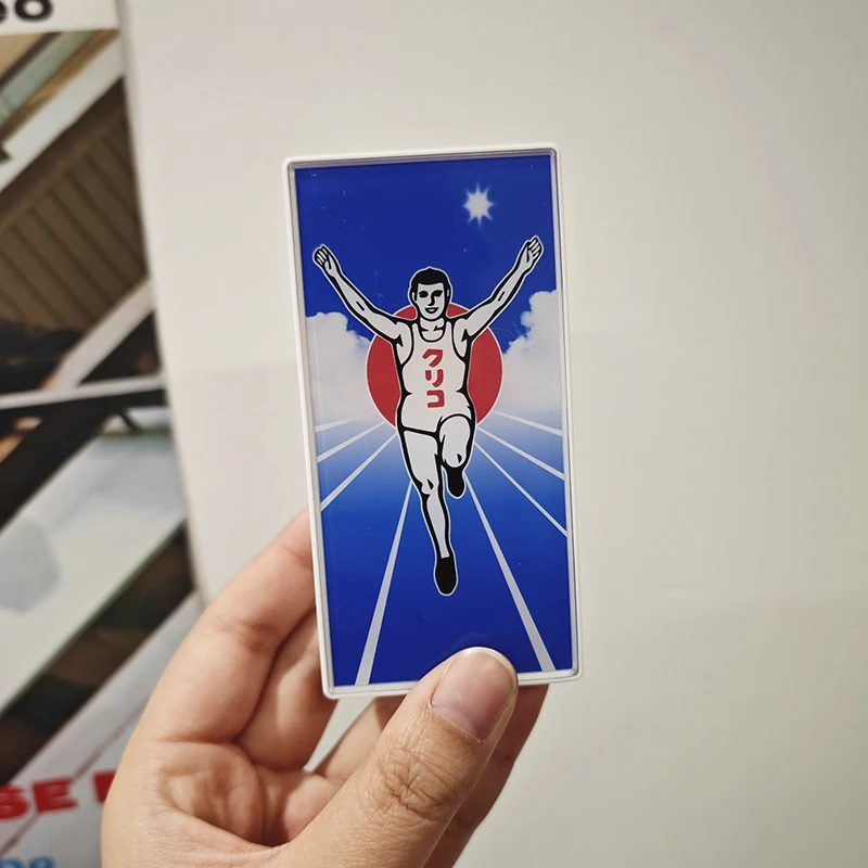 جديد 2025 محطة مترو الانفاق اليابانية لافتات مغناطيس الثلاجة صندوق إضاءة محيط صغير مقهى مخزن لافتة ديكور المنزل