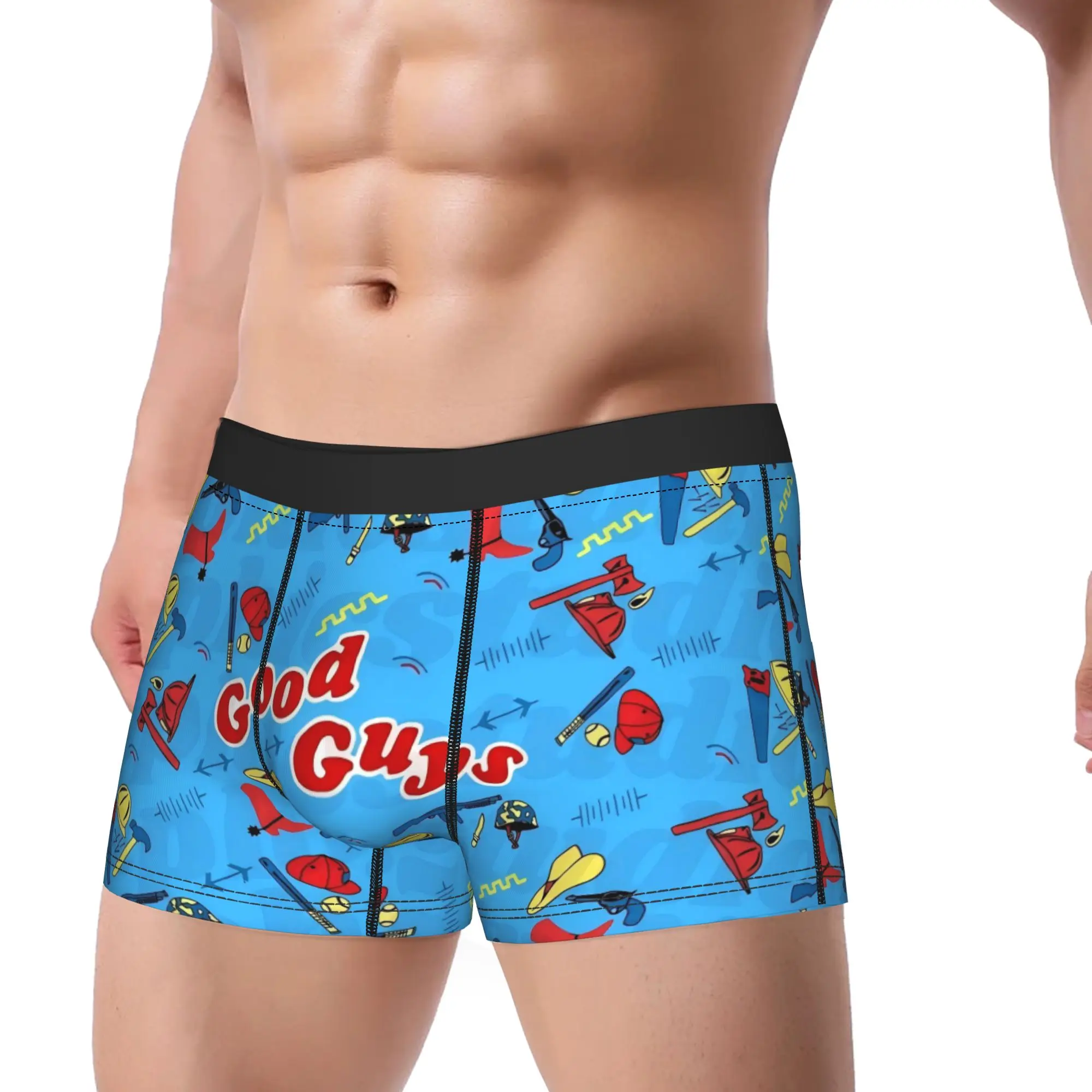 Chucky 6  Underpants Breathbale Panties Man Underwear Ventilate Shorts Boxer Briefs