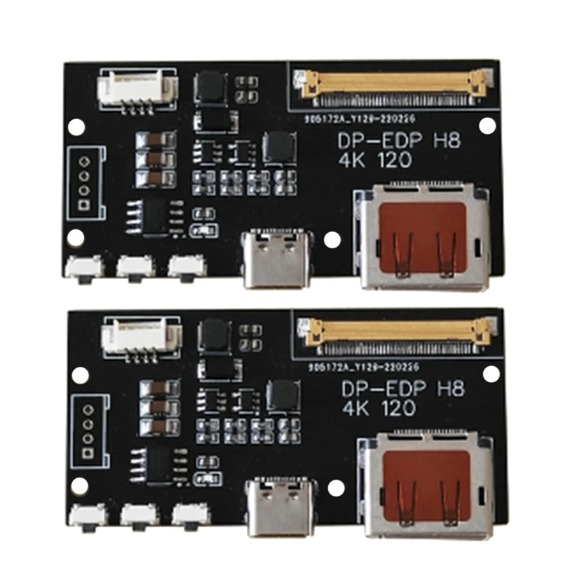 

2X DP To EDP 4K 120HZ DIY4K Driver Board 4K 2K 1080 Adapter Board For Portable Display(A)