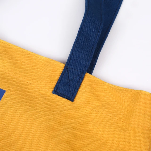 582-b0d8f0.jpg Large Yellow Canvas Duck Bag
