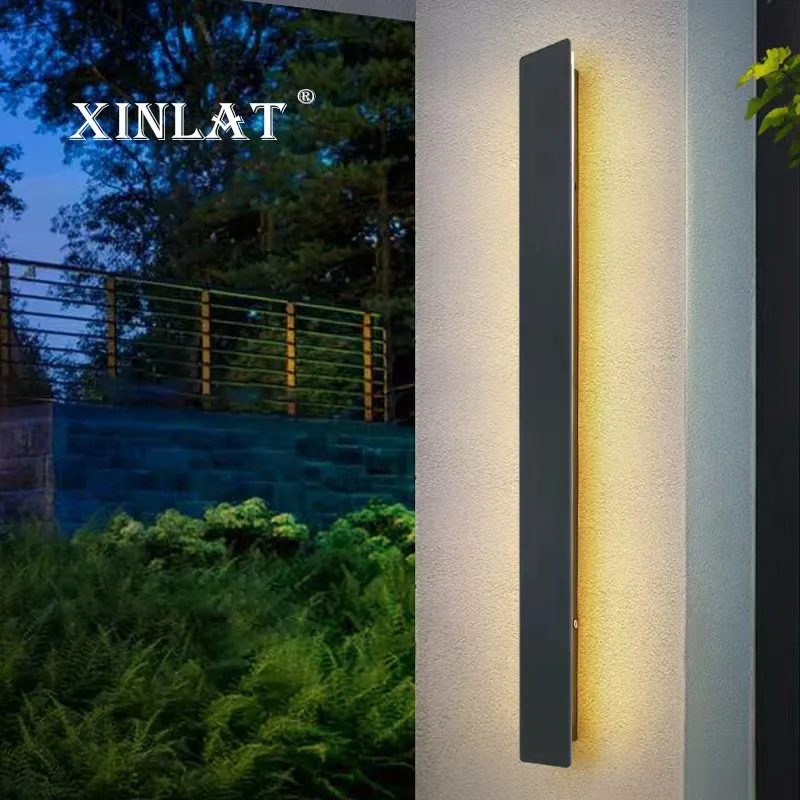 Long wall lamp modern simple up and down light corridor stairs aisle pillar decoration wall light