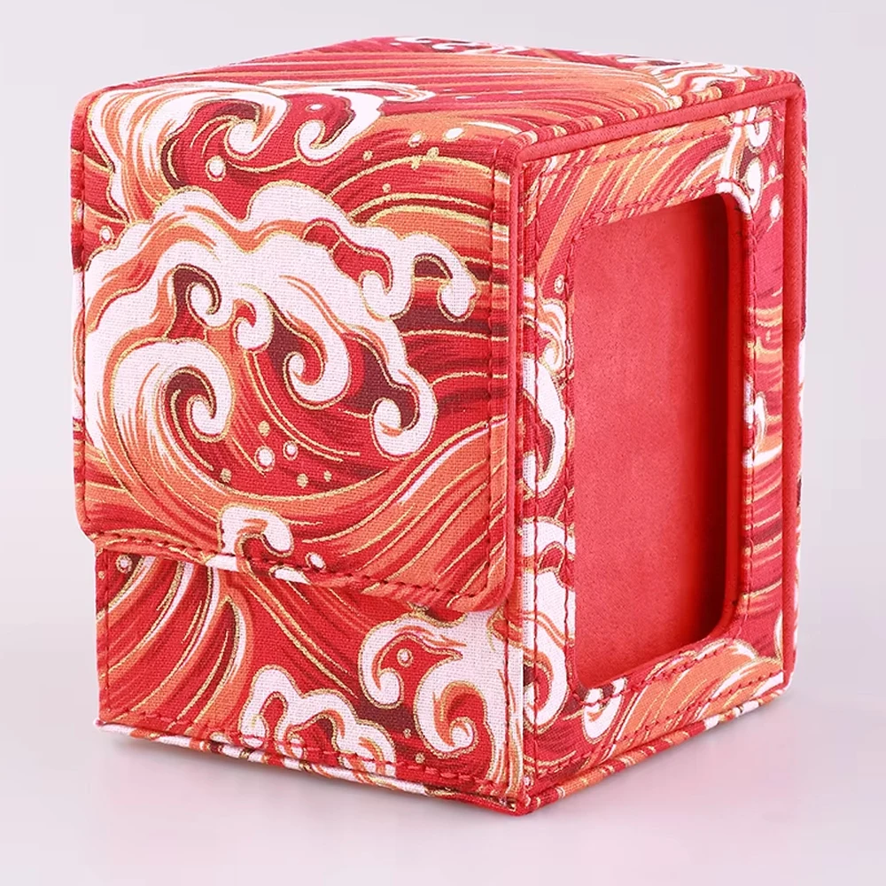 100+ Sammelkarten-Deckbox Commander Karten-Organizer-Etui YTG TCG Brettspiele Sammelkarten-Hüllen Geschenke