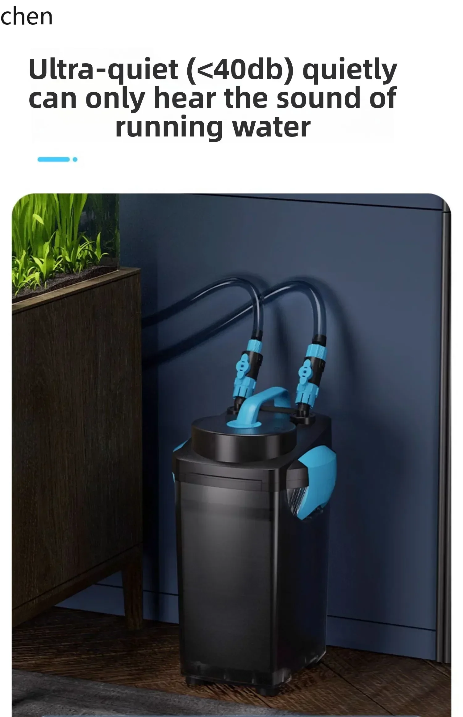 FZ fish tank three-in-one water circulation fish farming water pump large tank grass tank silent filter filter bucket