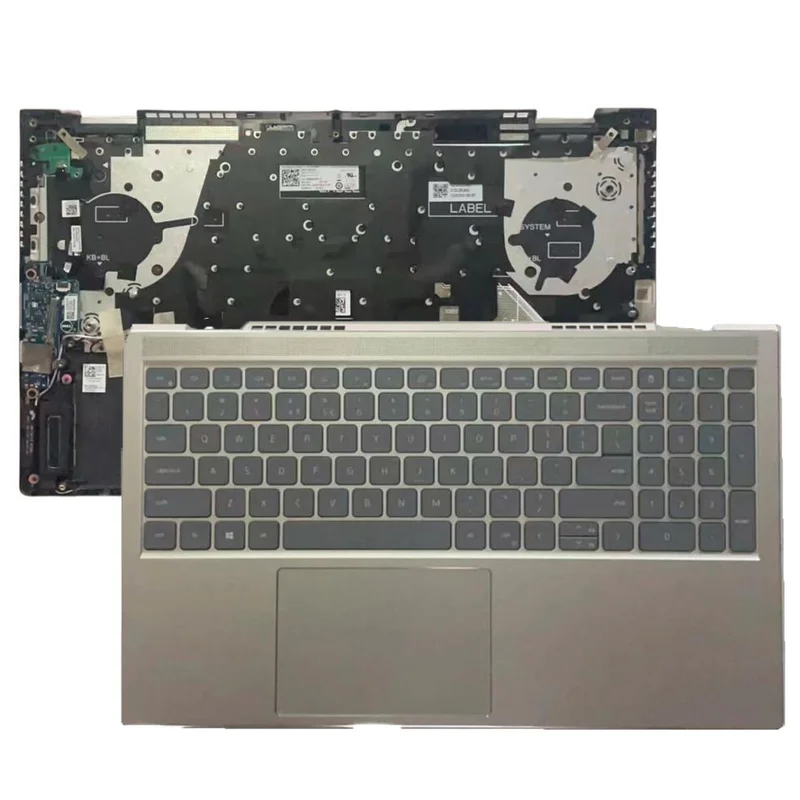 C  FOR Dell Inspiron 16 Pro 5620 5625 Palmrest Case Keyboard Frame 04RR3C With Touchpad