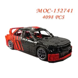 New MOC-152741 Super Sports Car 4098 PCS Self-locking Building Block Model Building Puzzle Birthday Christmas Toy Gift Ornaments