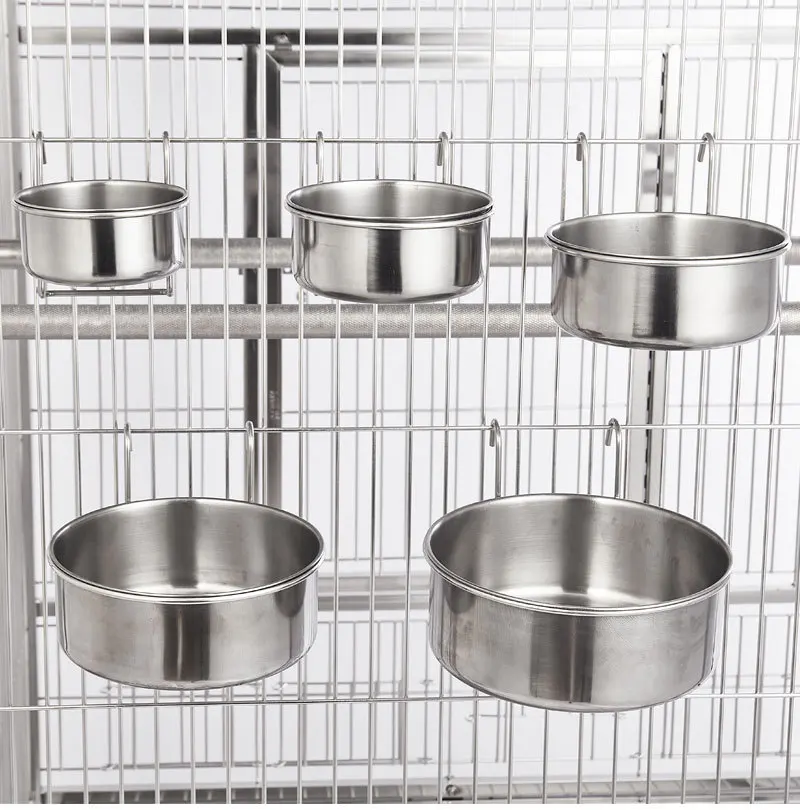 Factory Direct sales Amazon cross-border dog basin stainless steel elevated bowl cat and dog bowl feeder pet supplies wholesale