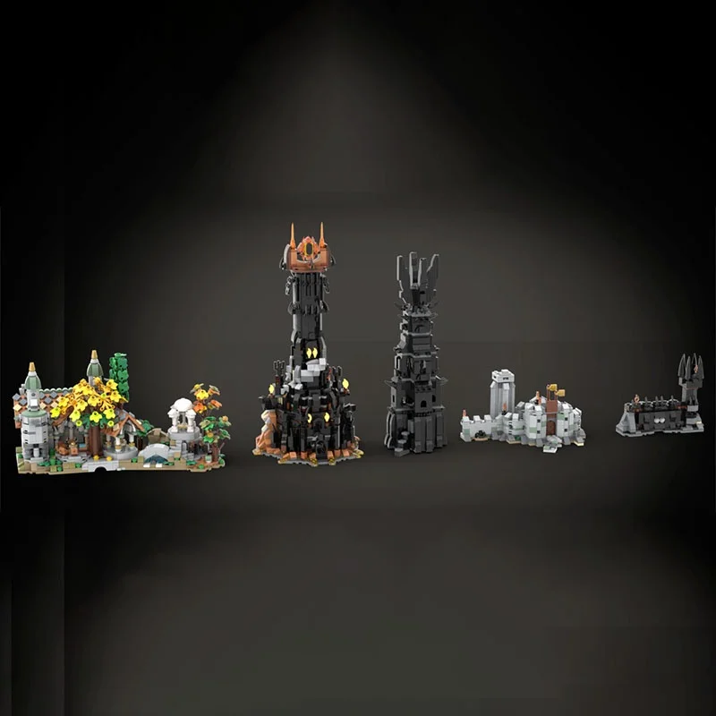 3233pcs MOC Mini Lord Rings Collection Version Model Building Christmas Gifts Blocks Toy Creative Idea Education Kids Birthday