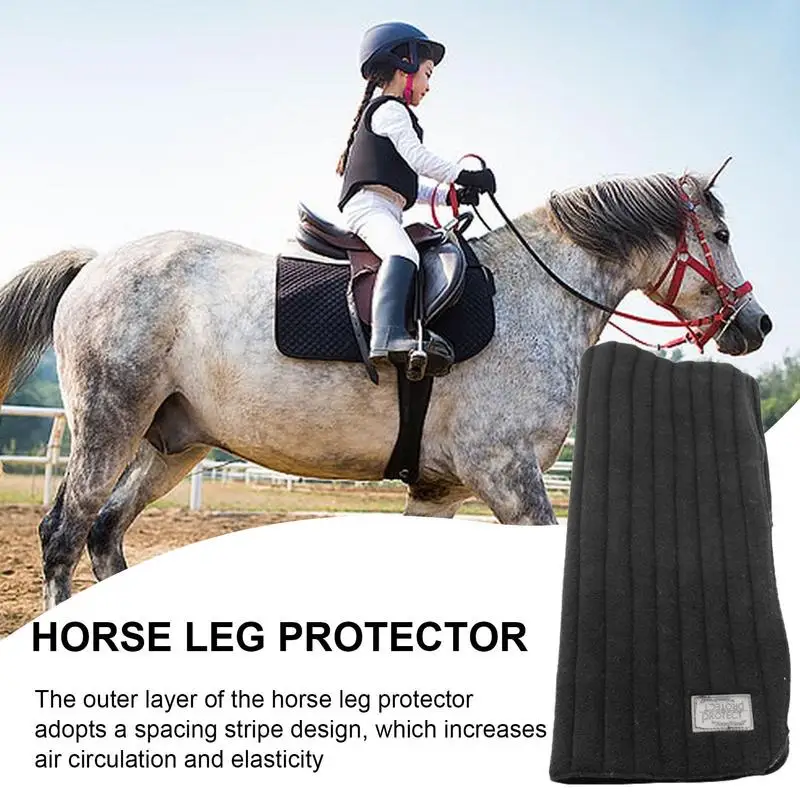 Splint Boots For Horses Elastic Horse Front Back Leg Guard Horse Fly Protection Horse Leg Guard Horse Leg Protector Horse Riding