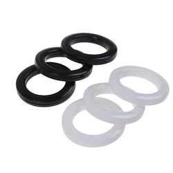 30Pcs Roman Curtain Decoration Accessories Plastic Rings Eyelets For Curtains Ring White Buckle Roman Pole Accessories