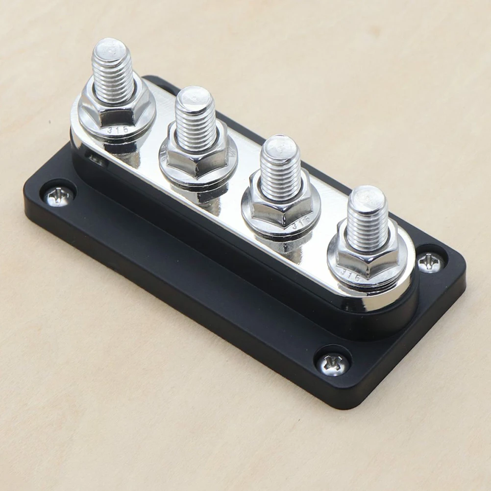 

High Current Terminal Block Car Truck Marine Bus Bar Electrical Distribution Power Equipment Connector Nylon Material for Solar