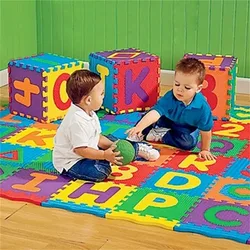 36pcs Alphabet  Numbers Play Mat Floor Kids Carpet  Letter 3D Puzzle  Baby Crawling Foam Play Intellectual Educational Toys