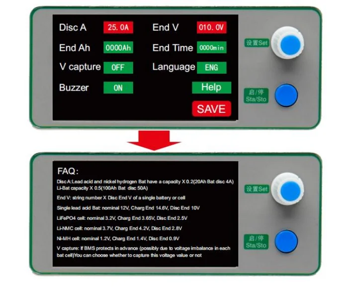 Whole Group 5-120V Battery Capacity Tester Charge/Discharge 1-50A Aging Test for Lead-acid/Ni-MH/LiFePO4/Li-NMC Battery
