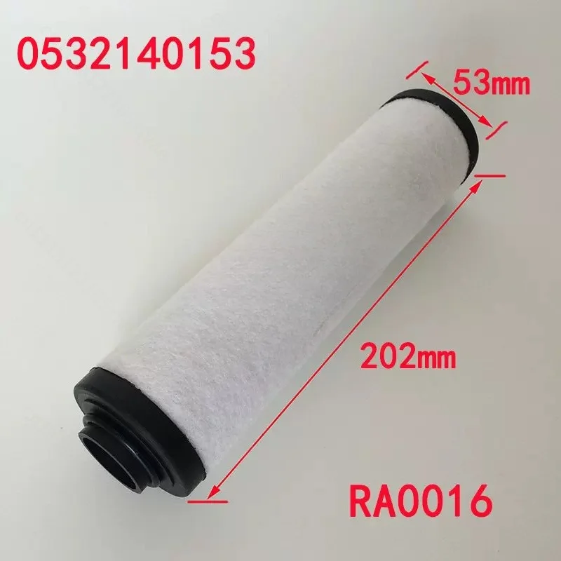 Vacuum Pump Exhaust Filter 0532140159/157/156 Mist Separator Replacement Filter For Vacuum Pump Maintenance