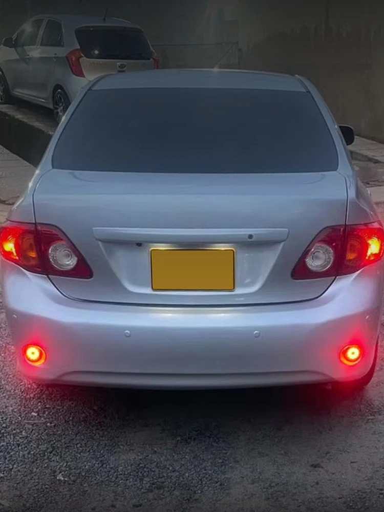 2x rot LED Hecks toß stange Reflektor Lichter Auto Rückleuchten Bremslicht für Nissan Qashqai X-Trail T31 für Toyota Corolla Siena