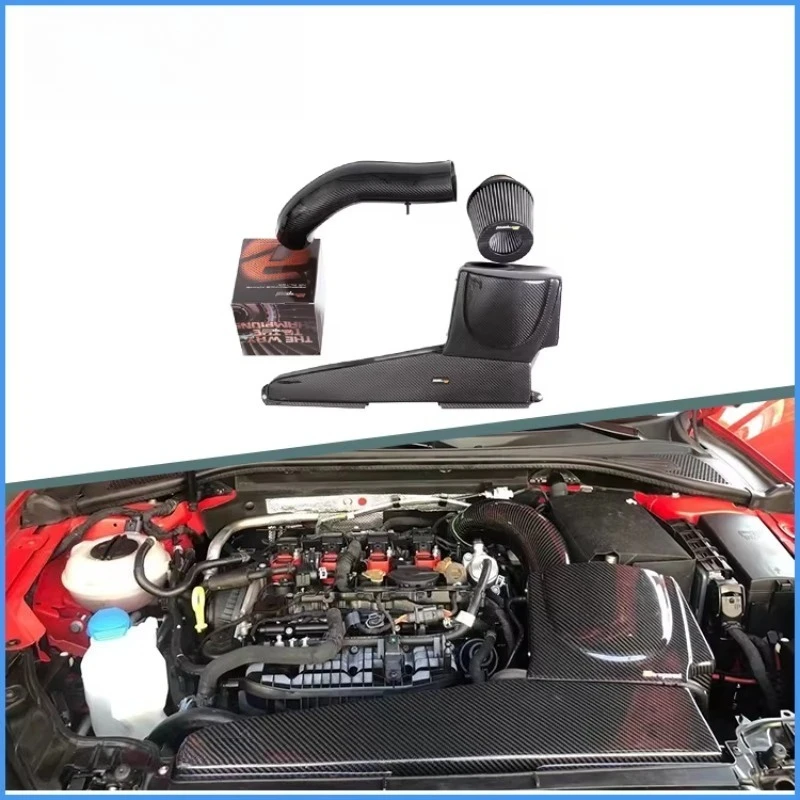 

Заводские автозапчасти для двигателя, сухой комплект из углеродного волокна, система впуска холодного воздуха для A3 S3 8V 2.0T EA888 GEN3