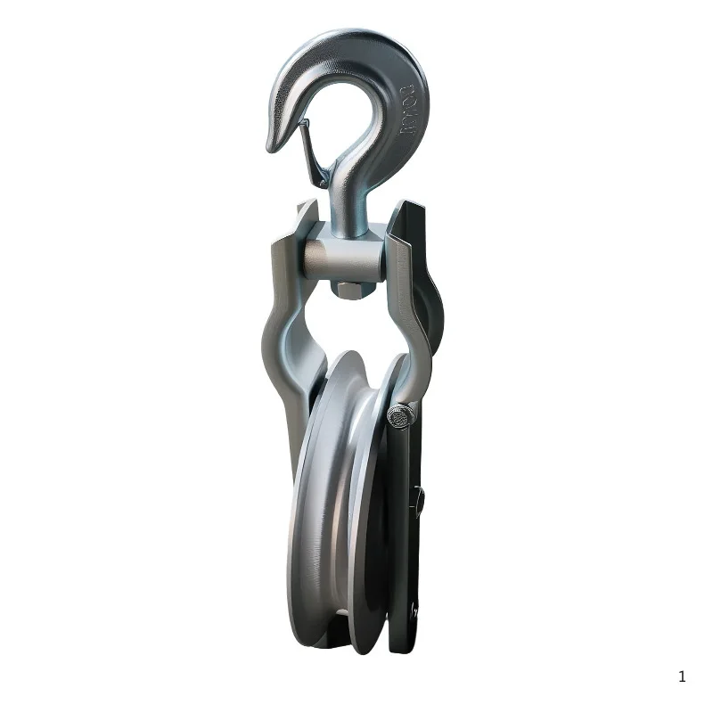 Single wheel pay-off pulley Aluminum wheel pay-off pulley Multifunctional high load-bearing wire optical cable slide