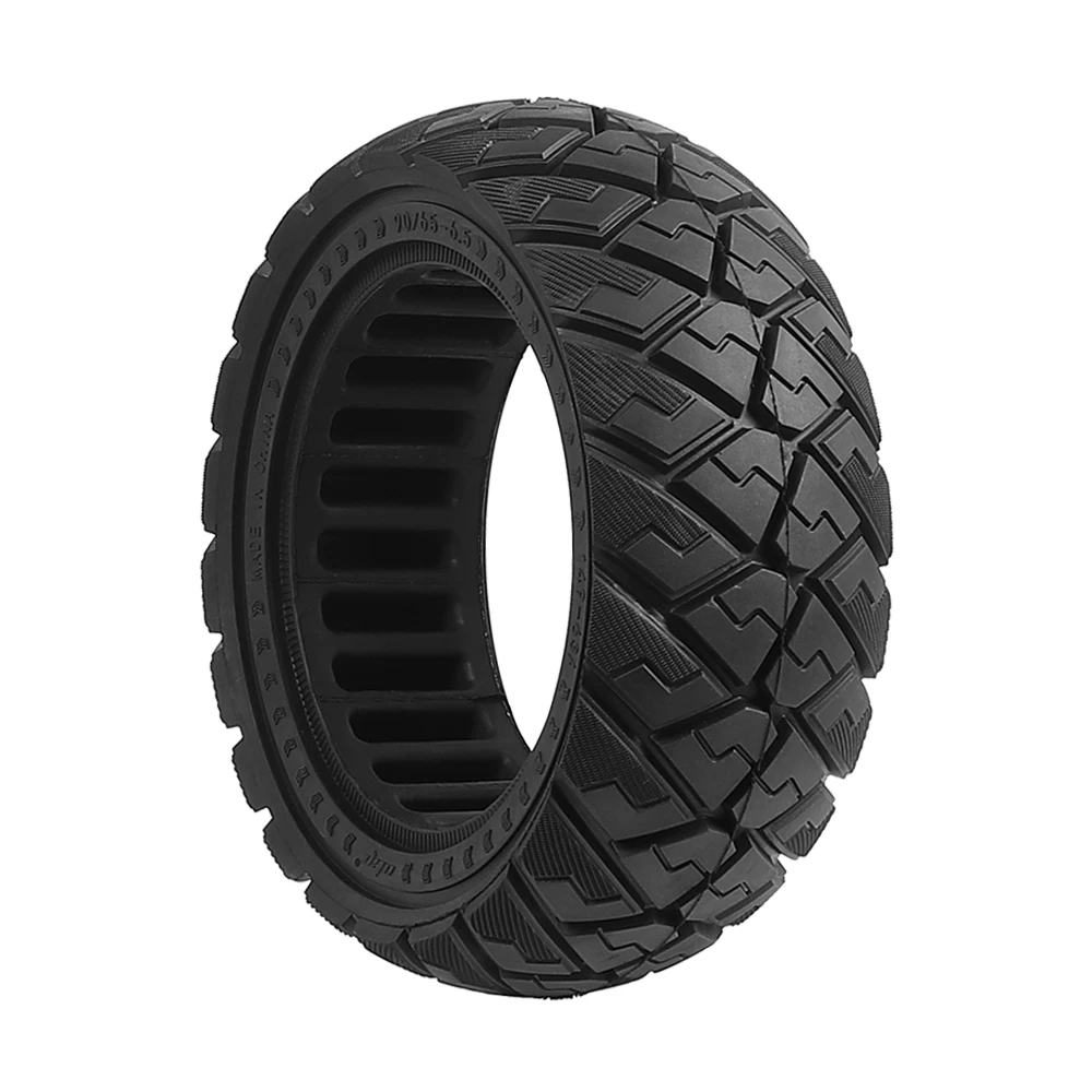 90/65-6.5 Off-road Solid Tire for Dualtron for Kaabo for Speedual Electric Scooter Thickened Wear-resistant Tubeless Tyre
