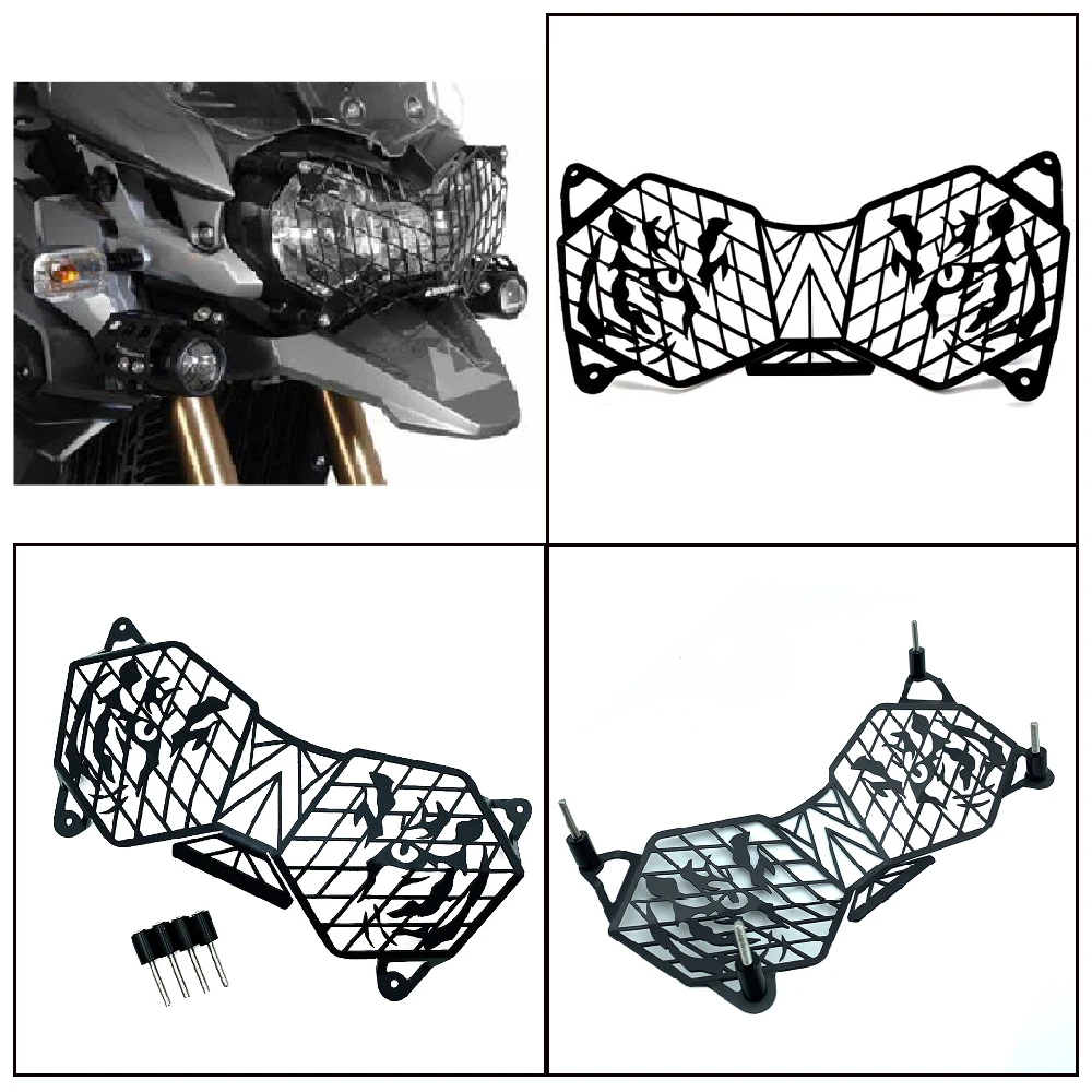 Fit for Triumph Tiger 800 ABS XCX XCA XRX XRT XC 1200 Explorer 2012-2017 Motorcycle Headlight Guard Front Headlamp Shield Cover