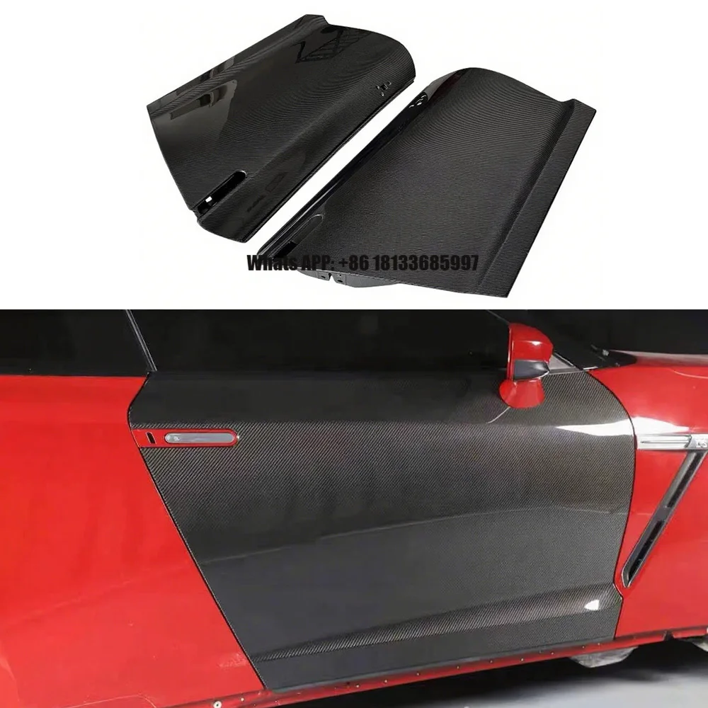 

Carbon Fiber Door 2 pcs for GTR R35 2007 + Double Sided Carbon Door Panel