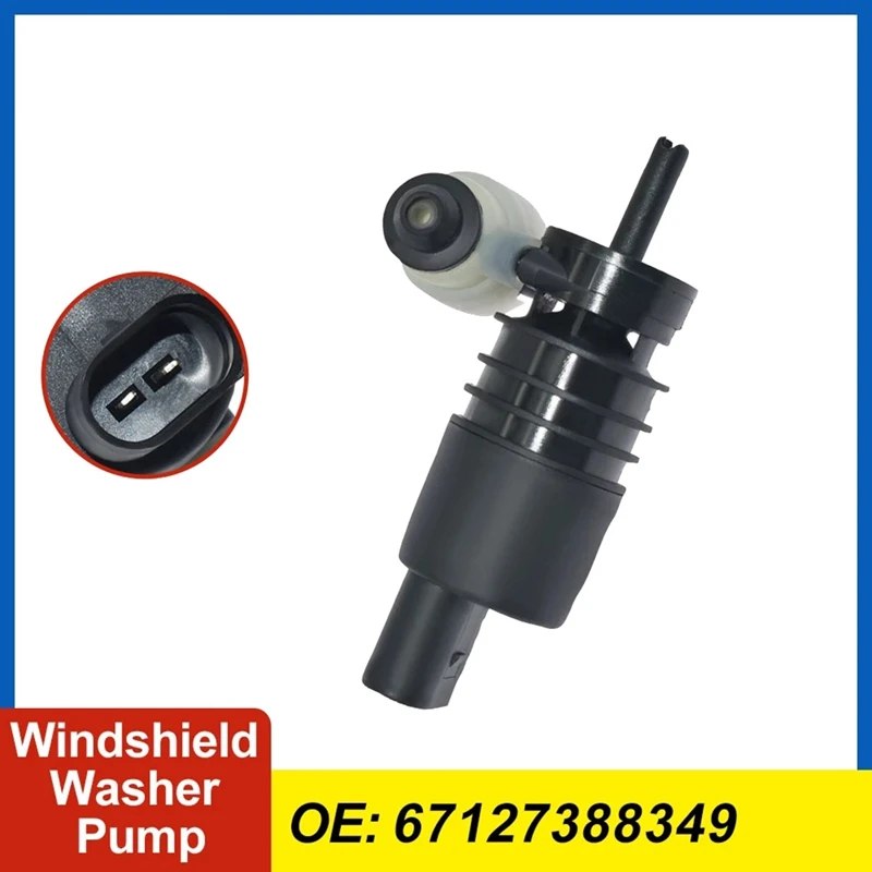 67127388349 Centrifugal Pump Windshield Washing Motor For BMW X1 X2 X3 X4 X5 F15 F39 F45 F46 F49 F85 2014-2016 Centrifugal Pump