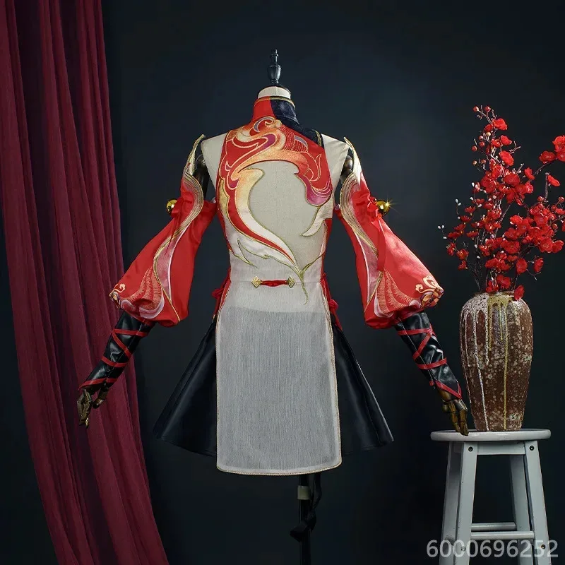 Naraka Bladepoint Shen Miao Yongchun Косплей Костюм Новый Год Ципао Женский Игровой Наряд в китайском стиле Новое Прибытие Лидер продаж Мода