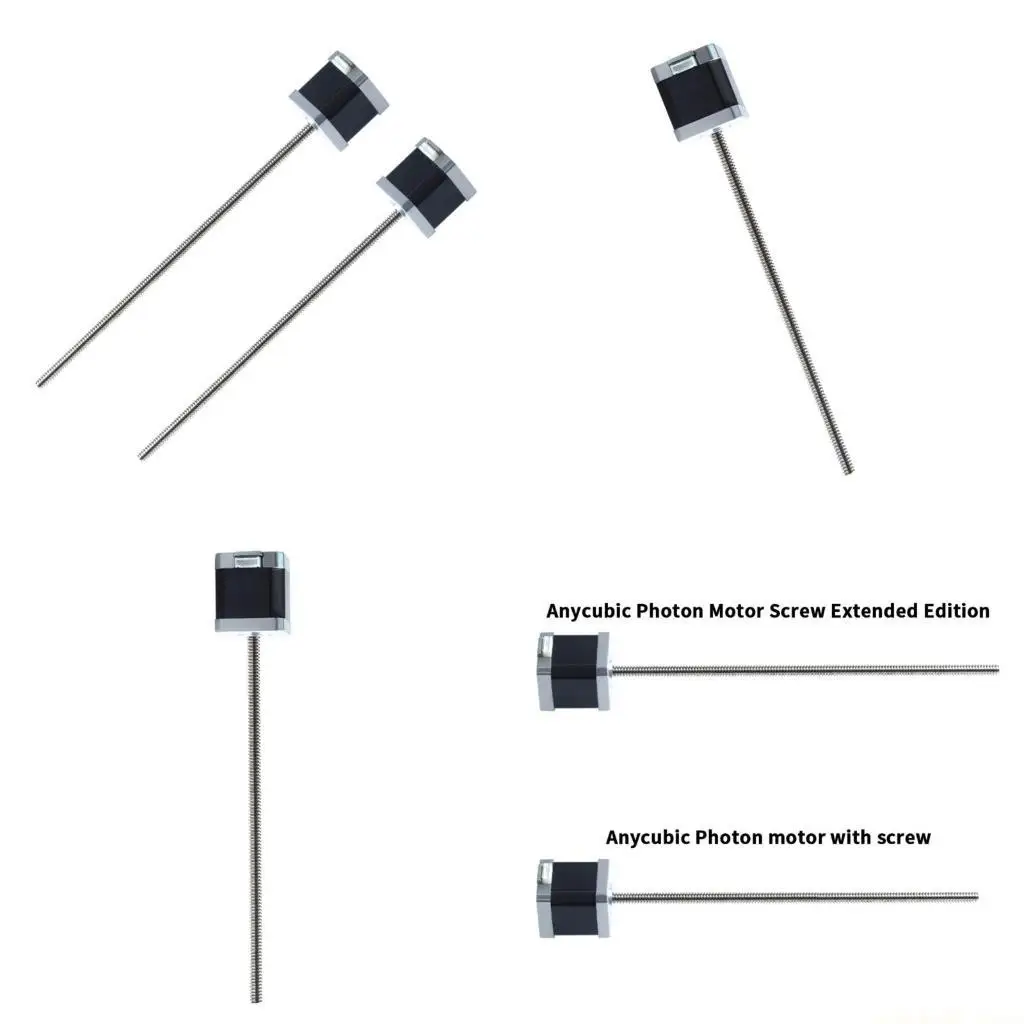 

Шаговый двигатель 42-48 мм 3D-принтера 1,5 А, 3,45 В с длинным винтом 240 мм 264 мм для точной печати фотона