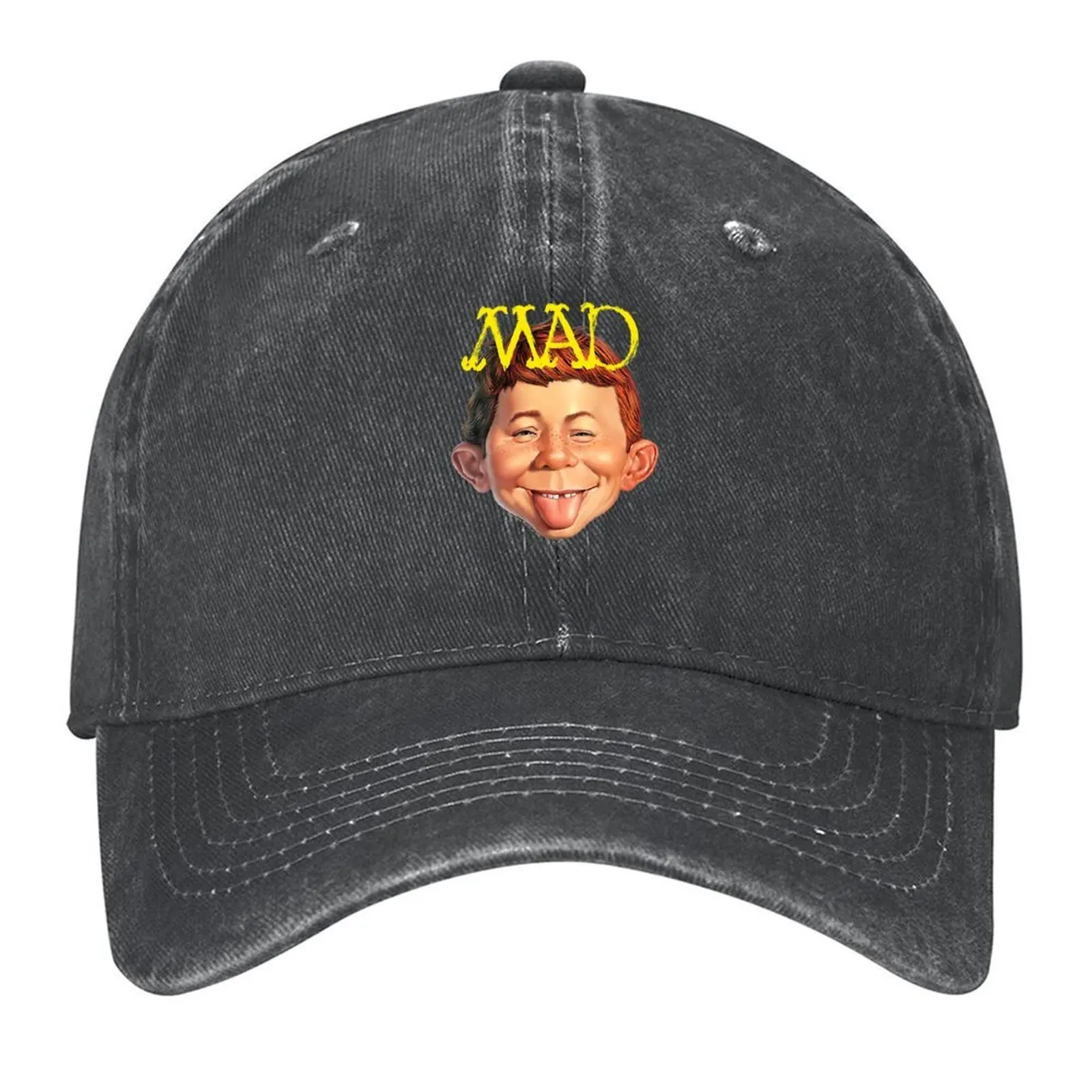 

Mad Magazine Absolutely Mad Baseball Cap luxury woman cap hard hat Big Size Hat Snap Back Hat Men Hats Women's