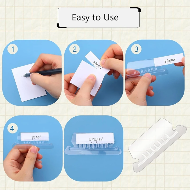 50 Stuks Hangende Bestandsmap Labels Met 50 Inzetstukken, 2 Inch Voor Het Ophangen Van Bestandsmap Labels Opknoping Bestandslabels