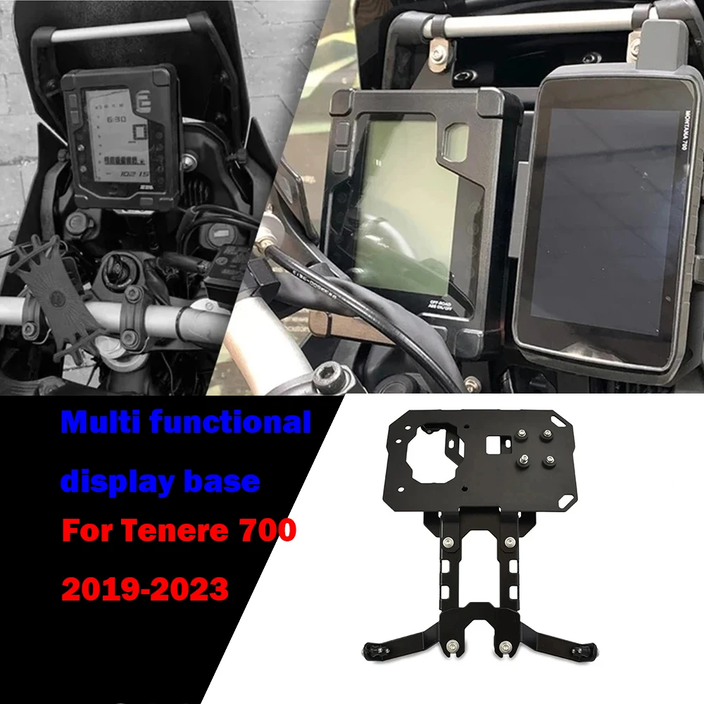 

Tenere700 для Tenere 700 2019-2023, навигационный держатель для мобильного телефона T700 T700, многофункциональная база для монитора, стабилизация GPS