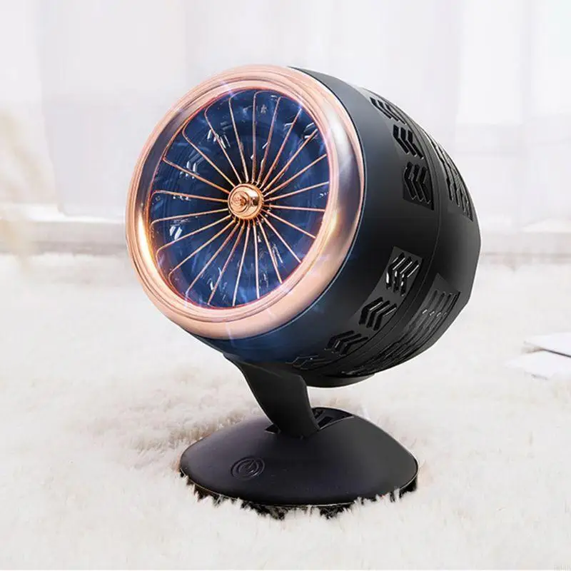 D0AB Mini Desktop Cooling Fan Fan Summer USB -мощный вентилятор.