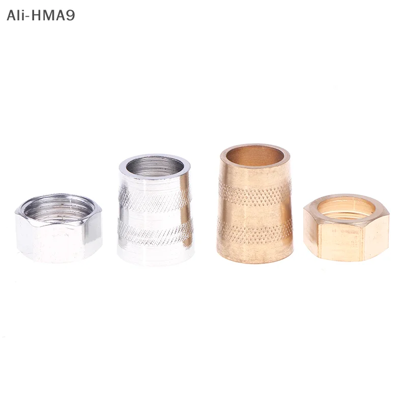 

HMA9-1Pc Brand New Shower Hose Nut Connector Connection Water Inlet Pipe Interface Nut Nozzle Connector Screw Parts Accessories