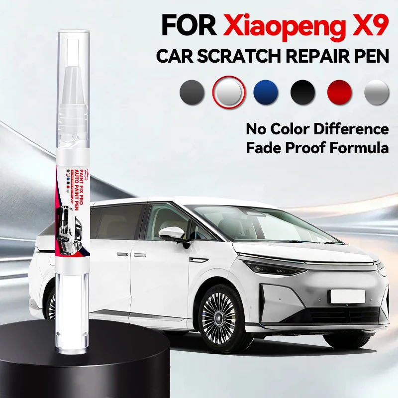 

Ручка-корректор для ремонта автомобильной краски Xiaopeng X9: аксессуары для устранения царапин, цвета: ярко-черный, синий, серый, белый, винно-красный