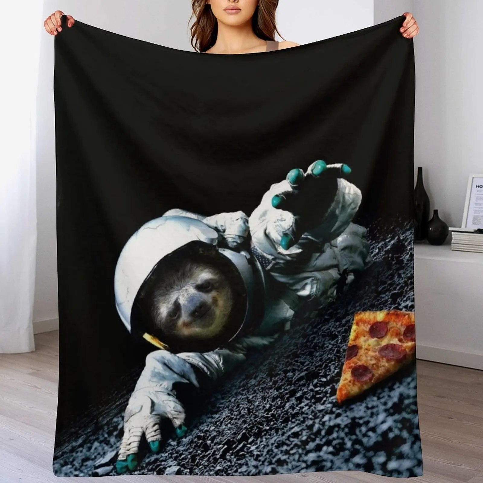 

Slothstronaut Throw Blanket Stuffeds Travel Blankets