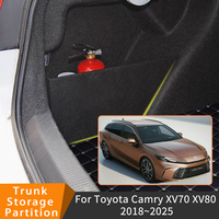 Car Accessories For Toyota Camry XV70 XV80 2018~2025 Trunk Storage Partition Multifunction Storage Auto Interior Parts Organizer