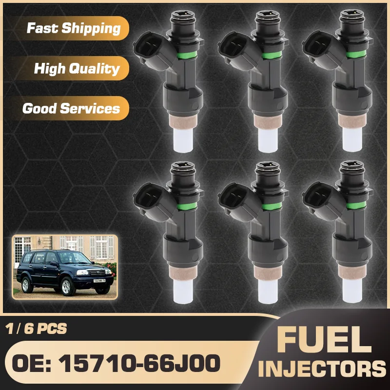 

6 Cylinders Fuel Injectors Nozzle For Suzuki Grand Vitara Suzuki Vitara JT MK3 Suzuki Escudo Chevrolet Grand Vitara SZ 2006-2008