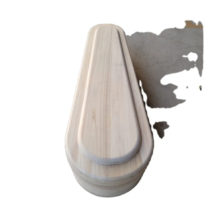 Own Brand Paulownia Wood Solid Wood Paulownia Coffin Funeral Supplies