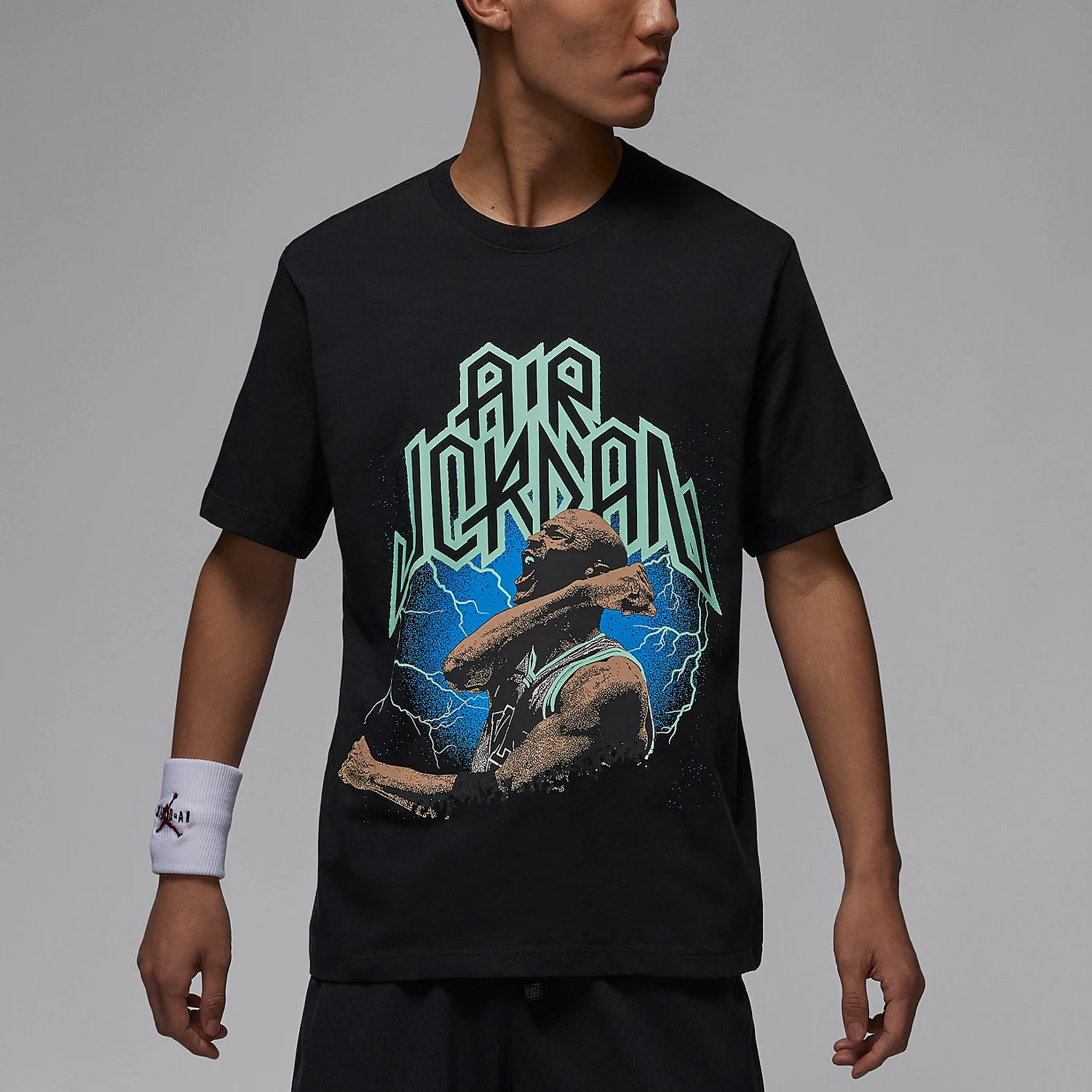 

Оригинальная летняя новая мужская баскетбольная спортивная футболка Nike с круглым вырезом и короткими рукавами FN6017-010